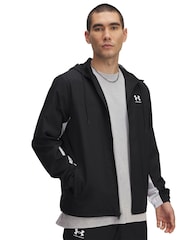 Under Armour Black Rival Windbreaker Jacket - Image 1 of 3