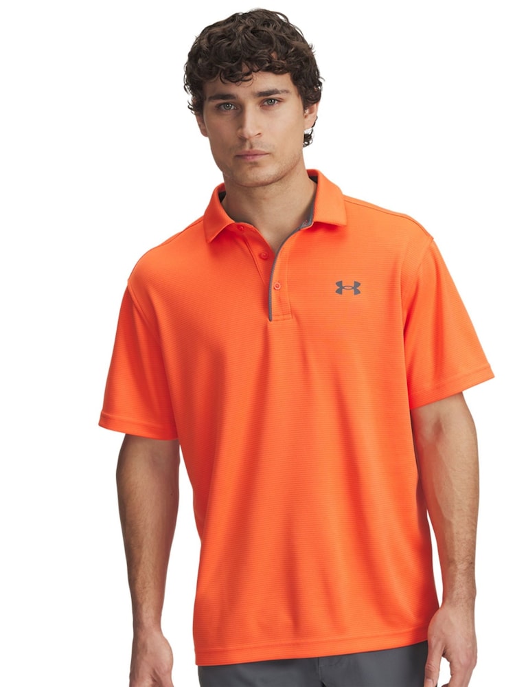Under Armour Red Golf Tech Polo Shirt - Image 2 of 2