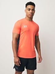 Under Armour Red Challenger Train Short Sleeve T-Shirt - Image 1 of 4