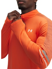 Under Armour Red Red Tech Utility 1/4 Zip Sweatshirt - Image 3 of 5