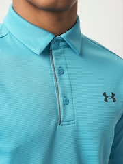 Синий - Футболка-поло Under Armour Golf Tech - Image 5 of 5
