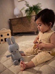 Yellow Stripe Baby Woven Romper (0mths-2yrs) - Image 1 of 10