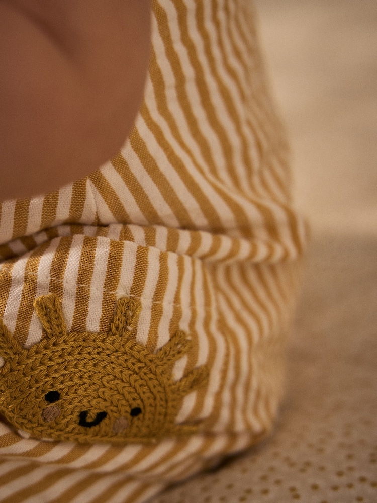 Yellow Stripe Baby Woven Romper (0mths-2yrs) - Image 4 of 10