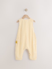 Yellow Stripe Baby Woven Romper (0mths-2yrs) - Image 6 of 10