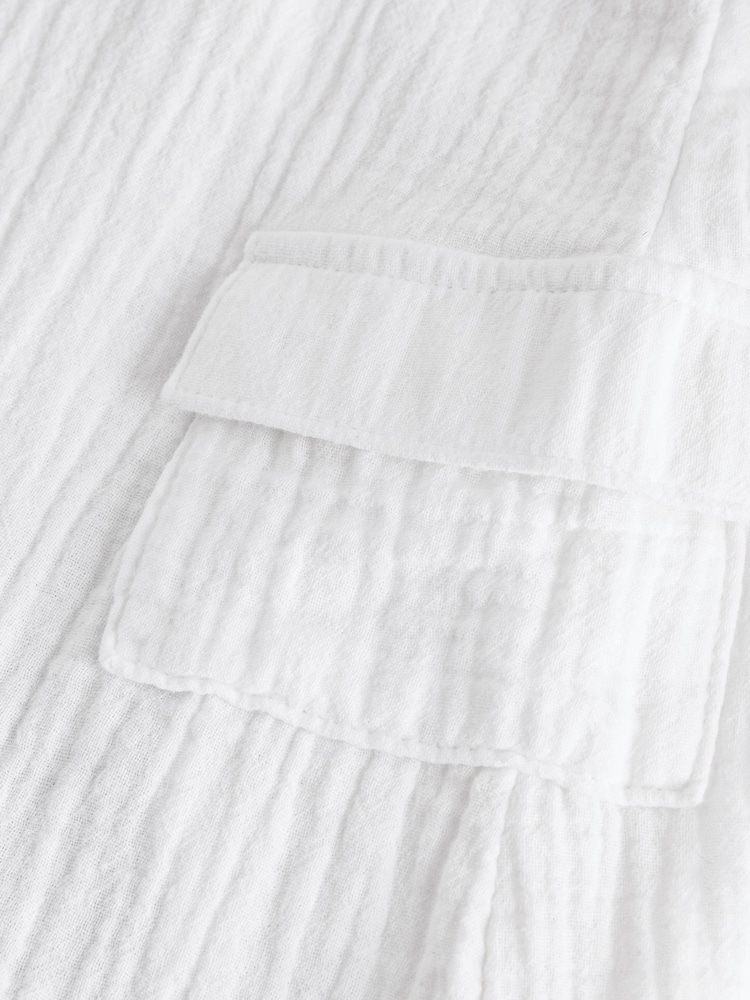 White Button Through Baby Romper (0mths-2yrs) - Image 12 of 12