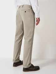 Crew Clothing Company Natural Straight Leg Heritage Chinos - Imagen 2 de 5