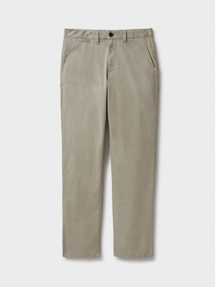 Crew Clothing Company Natural Straight Leg Heritage Chinos - Imagen 5 de 5 Crew Clothing Company Natural Straight Leg Heritage Chinos - Imagen 5 de 5