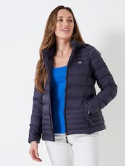 Crew Clothing Company Blue Lightweight Padded Jacket - Image 3 of 7