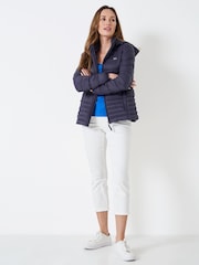 Crew Clothing Company Blue Lightweight Padded Jacket - Image 5 of 7