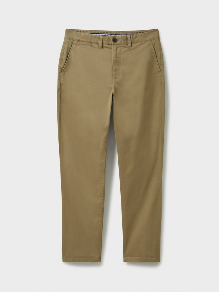 Chinos Coupe droite Marron Crew Clothing Company Heritage - Image 5 de 5 Chinos Coupe droite Marron Crew Clothing Company Heritage - Image 5 de 5