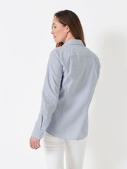 Crew Clothing Blue Bracken Oxford Shirt - Image 2 of 5