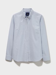 Crew Clothing Blue Bracken Oxford Shirt - Image 5 of 5