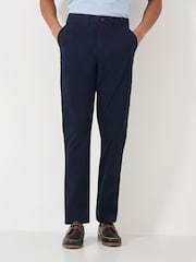 Синий - Прямые брюки чинос Crew Clothing - Image 3 of 5