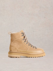 White Stuff Natural Olive Hiker Boots - Image 1 of 4