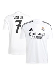adidas White Real Madrid Home Shirt 2024-25 - Image 1 of 3