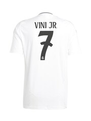 adidas White Real Madrid Home Shirt 2024-25 - Image 3 of 3