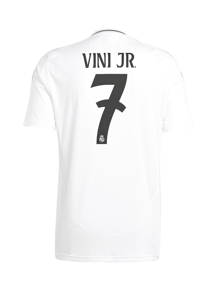 adidas White Real Madrid Home Shirt 2024-25 - Image 3 of 3