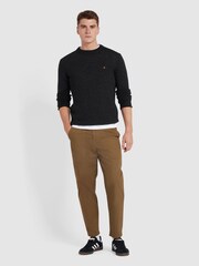 Farah Birchall Crew Neck Black Sweater - Image 2 of 5