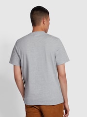 Farah Grey Danny Short Sleeve T-Shirt - Image 2 of 5