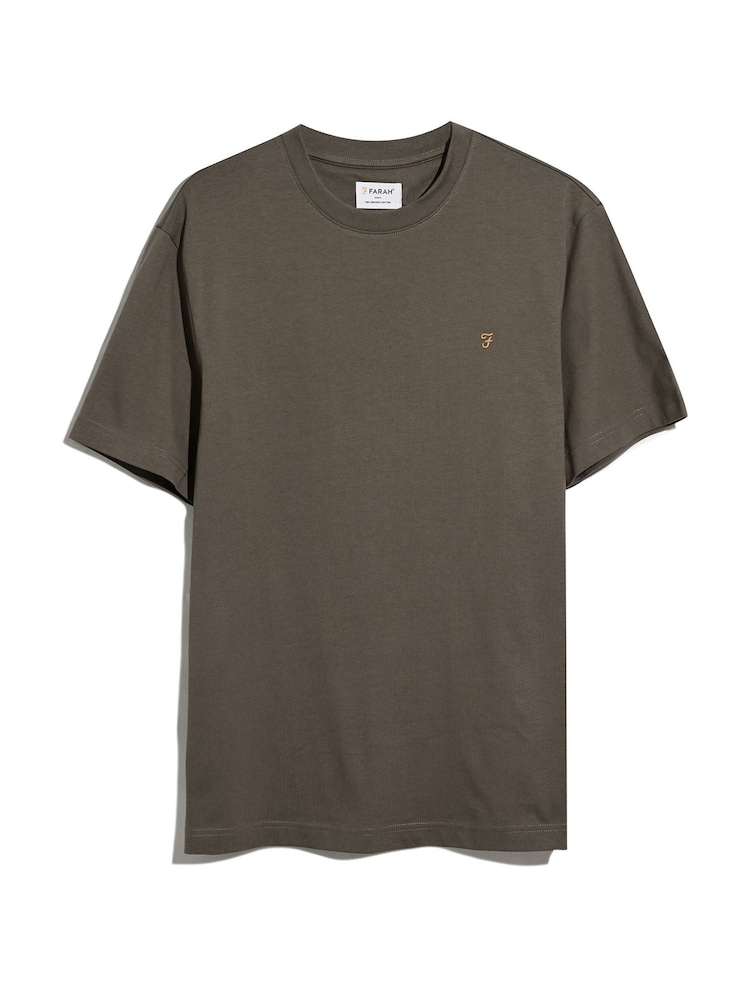 Farah Brown Danny Short Sleeve T-Shirt - Bild 5 von 5