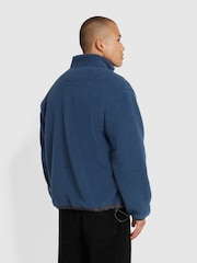 Farah Blue Elias Full-Zip Fleece Jacket - Bild 3 von 5