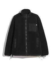 Farah Bradley Full-Zip Fleece Black Jacket - Image 5 of 5