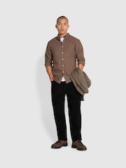 Farah Grey Brewer Long Sleeve Shirt - Image 2 of 5