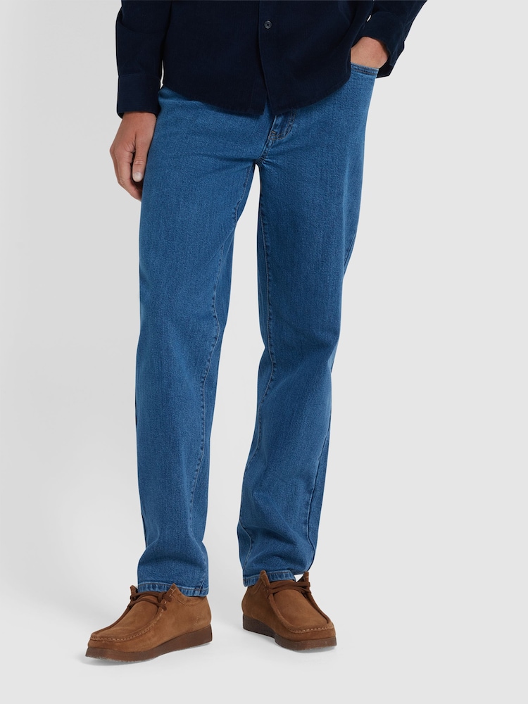 Farah Blue Norwood Stretch Jeans - Image 1 of 4