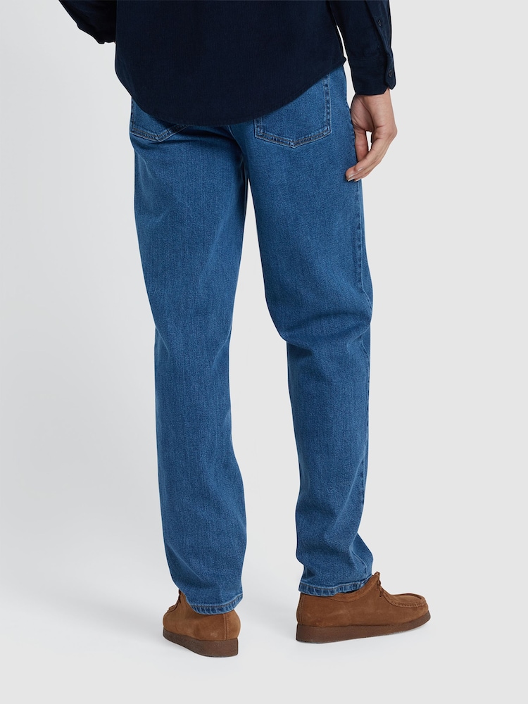 Farah Blue Norwood Stretch Jeans - Image 2 of 4