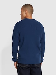 Farah Blue Halton Rib Sweater - Image 2 of 5