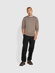 Farah Grey Mullen Merino Wool Sweater - Image 3 of 4