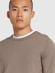 Farah Grey Mullen Merino Wool Sweater - Image 4 of 4