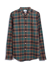 Farah Green Brewer Check Long Sleeve Shirt - Image 5 of 5