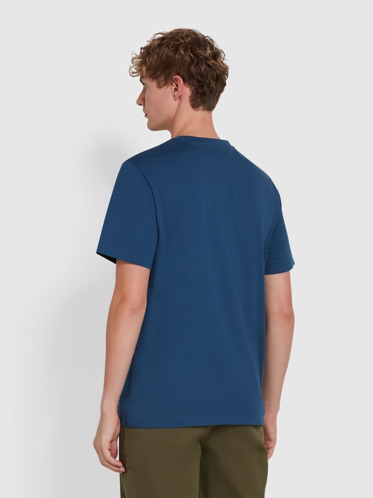 Farah Danny T-Shirt, Blau - Bild 2 von 5