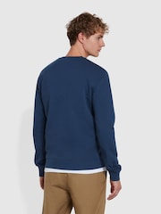 Farah Blue Tim New Crew Neck Sweatshirt - Image 2 of 5