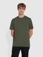 Farah зелений Stacy Pocket футболки - Image 1 of 5