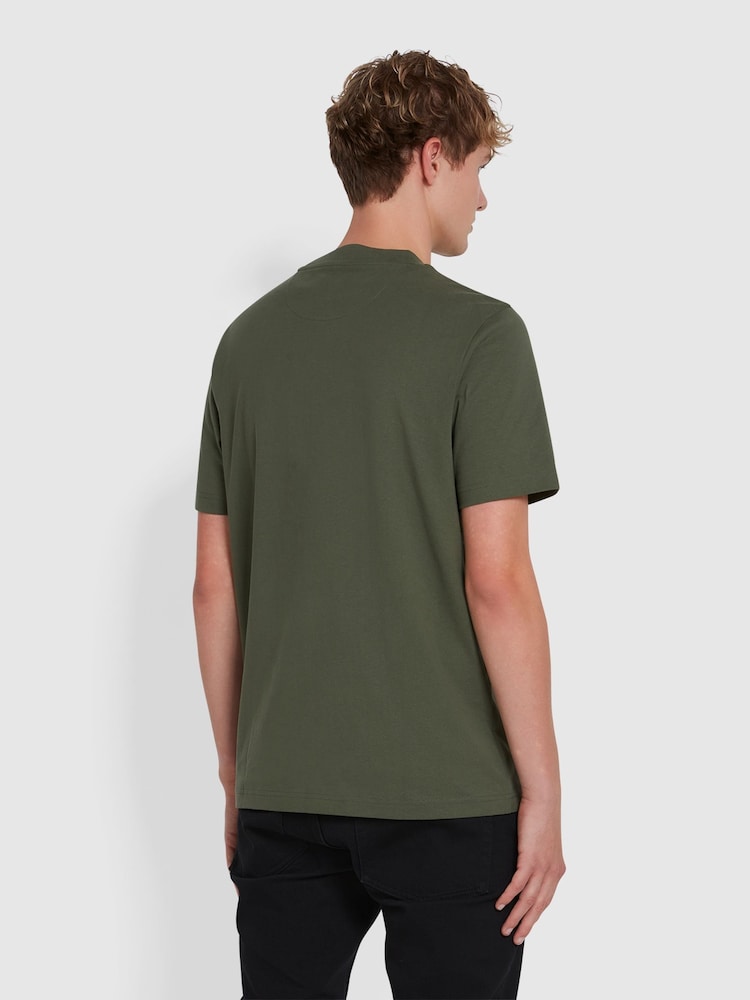 Farah зелений Stacy Pocket футболки - Image 2 of 5