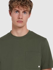 Farah зелений Stacy Pocket футболки - Image 4 of 5