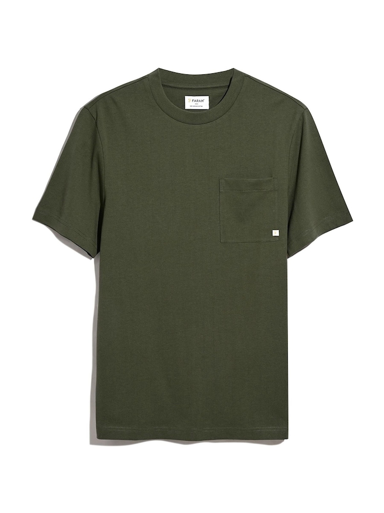 Farah Green Stacy Pocket T-Shirt - Image 5 of 5 Farah Green Stacy Pocket T-Shirt - Image 5 of 5