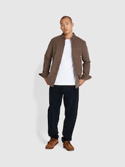 Farah Grey Spencer Long Sleeve Corduroy Shirt - Image 2 of 5