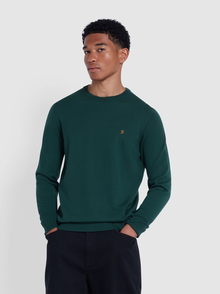 Farah Green Mullen Merino Wool Sweater - Image 1 of 5