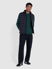 Farah Green Mullen Merino Wool Sweater - Image 2 of 5