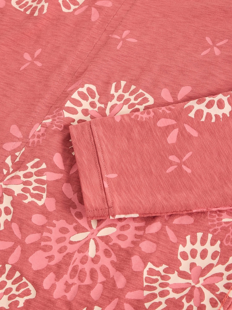 White Stuff Pink Nelly 100% Cotton T-Shirt - Image 6 of 6