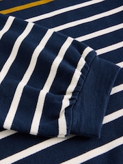White Stuff Blue Amy Stripe 100% Cotton Dress - Image 6 of 6