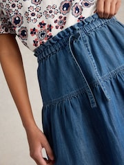 White Stuff Blue Seema Denim Skirt - Image 4 of 6