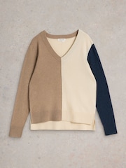 White Stuff Maggie V-Neck Jumper - Bild 5 von 6