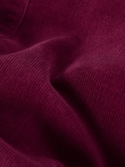 White Stuff Burgundy Red Melody Organic Cord Skirt - Image 6 of 6
