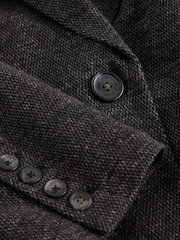 White Stuff Grey Evelyn Jersey Blazer - Image 6 of 6
