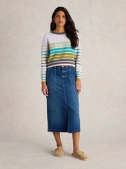 White Stuff Natural Talia Nep Jumper - Image 1 of 6
