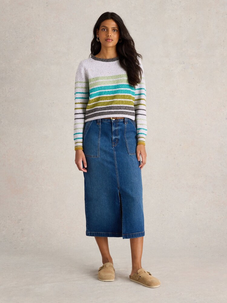 White Stuff Natural Talia Nep Jumper - Image 1 of 6
